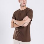 Choclate Brown T-Shirt (Code: MNM140)