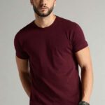 Maroon T-Shirt (Code: MNM115)