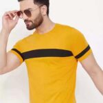 Yellow Panel Tee (Code: MNM110)