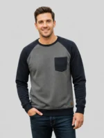 Men's Sweat Charcoal (Code: WNM021)