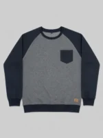 Men's Sweat Charcoal (Code: WNM021) - Image 2