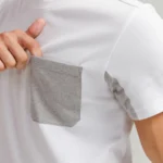 White Grey Tee(Code: MNM120)