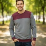 Men's Sweat Maroon (Code: WNM020)