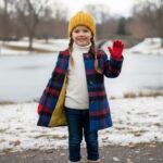 Girls Wool Coat (Code:GDS135)