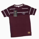 Maroon Pique T-Shirt (Code: KDS124)