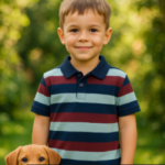 Maroon Polo-Shirt (Code: KDS167)