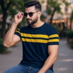 The Blue-Mustard Stripes (Code: MNM131)