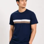 The Navy Blue Brown Panel (Code: MNM138)