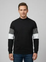 Men’s Mock Neck Sweat Shirt
