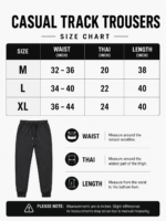 Premium Casual Blk Trousers - Image 3