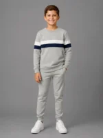 Boy,s Winter Tracksuit – Grey