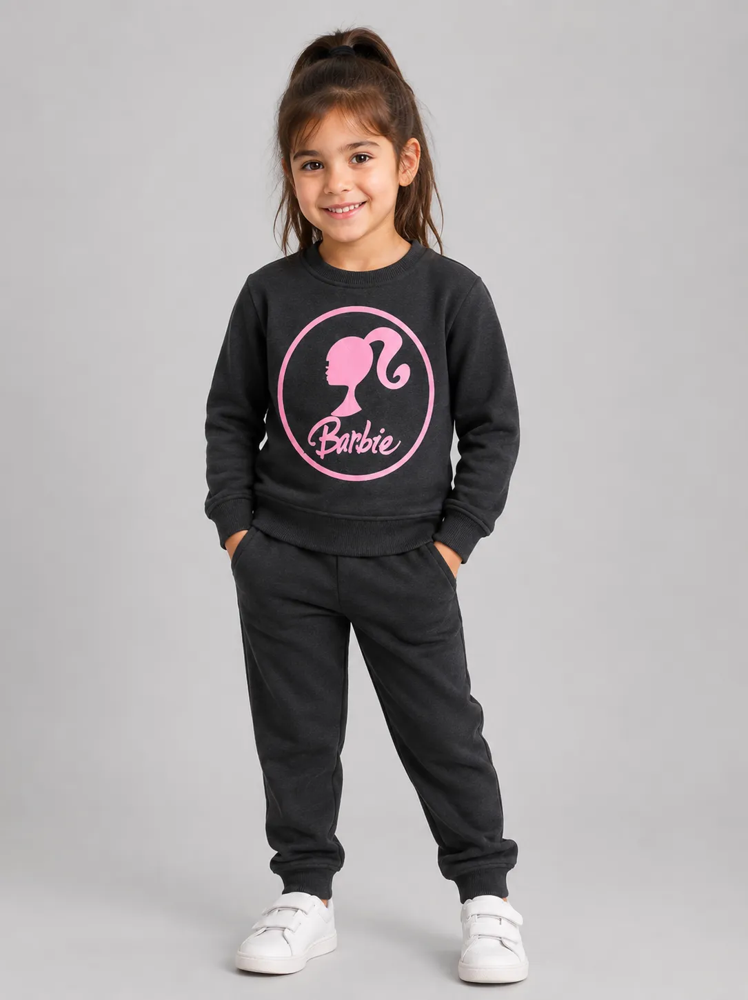 ChatGPT Image Aug 22, 2026, 06_16_08 PM Girls’ Barbie Tracksuit - Image 1