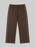 Cozy Jersey Cotton Trousers (brown) - Image 2
