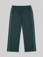 Cozy Jersey Cotton Trousers (dark green) - Image 2