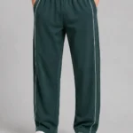 Cozy Jersey Cotton Trousers (dark green)