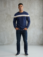 Men’s Navy Twin Panel