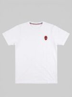 White Minimal Spider Logo Tee(MST-001) - Image 2