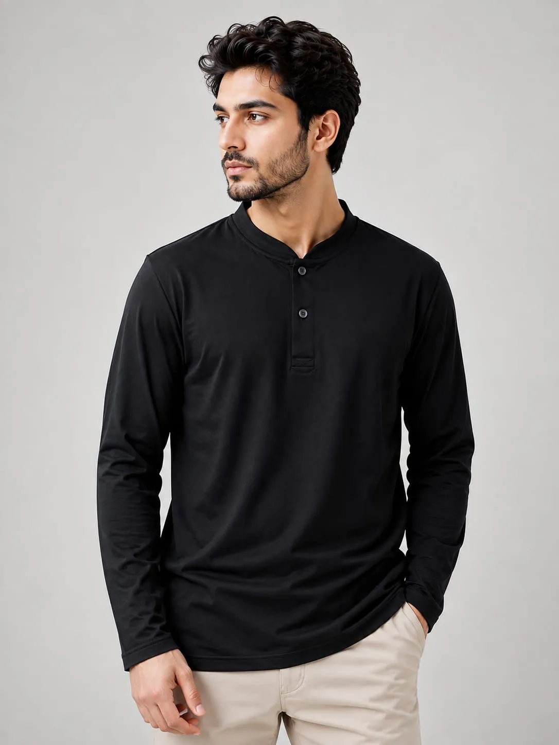WhatsApp Image 2026-08-09 at 4.49.01 PM (2) Henley Tee (FST-002) - Image 1