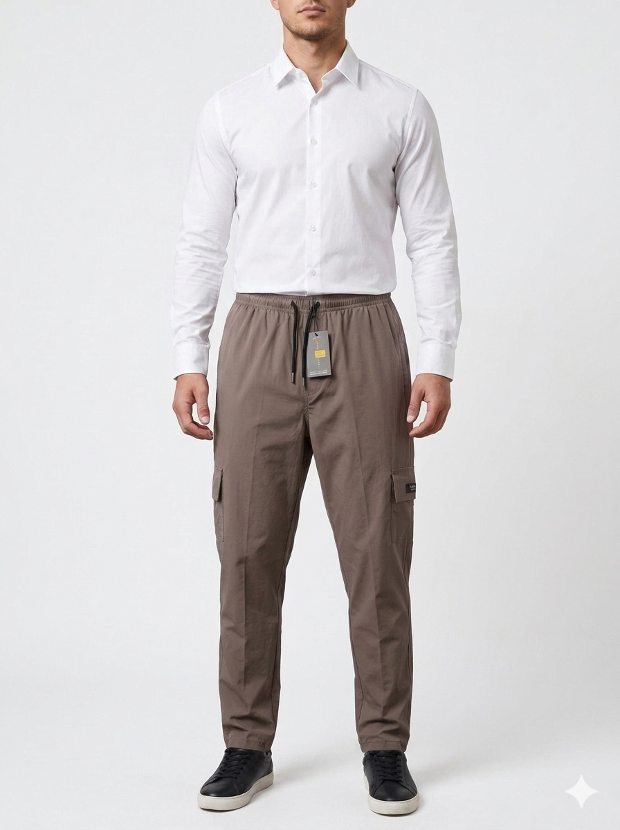 image_e53380a3 Premium Casual Cargo Trousers - Image 1