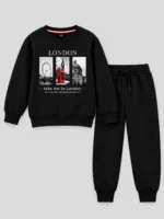 Kids’ London Tracksuit Set (CODE:BTS021) - Image 2