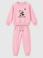 Kids’ cute panda Tracksuit (CODE:GTS029) - Image 2