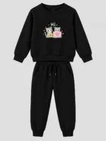 Kids’ Cute Cat Tracksuit (CODE:GTS025) - Image 2