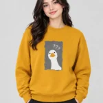 Women’s Cute Duck Sweatshirt (CODE:WSS001)