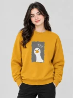 Women’s Cute Duck Sweatshirt (CODE:WSS001)