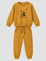 Kids’ cute panda Tracksuit (CODE:GTS030) - Image 2