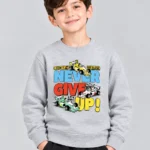 Kids’ Racing Car Sweatshirt (CODE:KSS034)