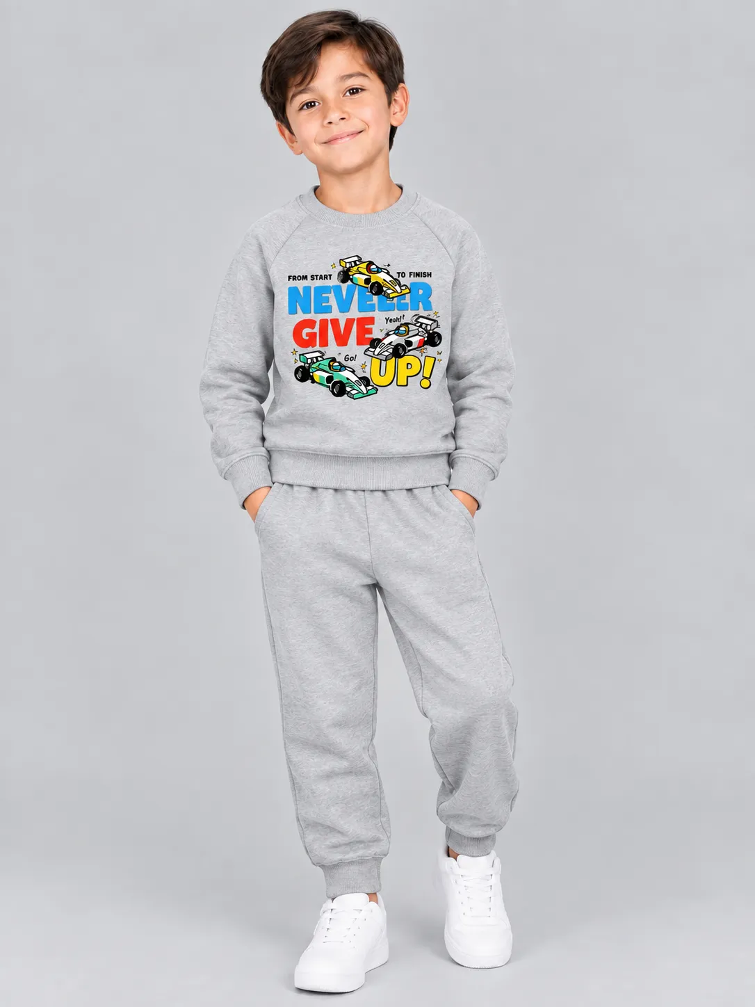 509e7eff-772d-466b-bbf7-422901d769cb Kids “Never Give Up” Tracksuit (CODE:BTS017) - Image 1