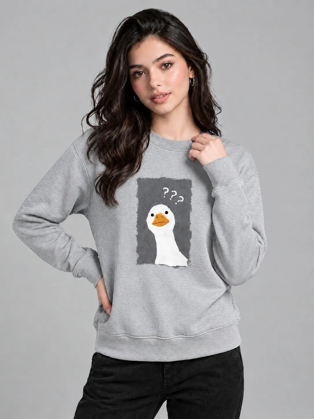 7007950f-12ea-400b-a874-753c4b7bd52b Duck Sweatshirt (CODE:WSS-004) - Image 1