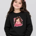 Little Girl's 'Aww' Sweatshirt (CODE:GSS016)
