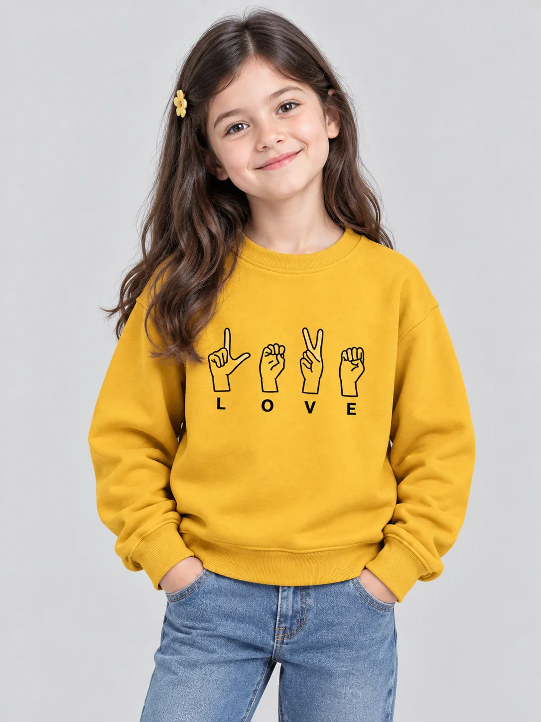 ChatGPT Image Sep 14, 2026, 04_13_44 PM Girls’ love Sweatshirt (CODE:GSS022) - Image 1