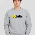 Men’s “Save the Manuals” Sweatshirt (CODE:MSS-013)