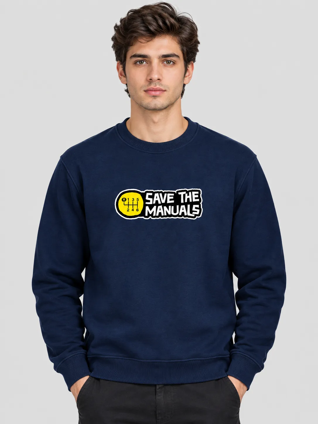 ChatGPT Image Sep 18, 2026, 06_23_36 PM Men’s “Save the Manuals” Sweatshirt (CODE:MSS-016) - Image 1