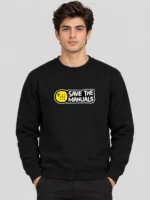 Men’s “Save the Manuals” Sweatshirt (CODE:MSS-014)