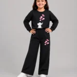 Premium Girls’ Tracksuit (Elephant-black)