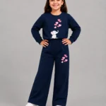 Premium Girls’ Tracksuit (Elephant-navyblue)