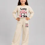 Premium Girls’ Tracksuit (Panda-Skin)