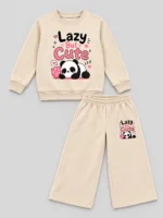 Premium Girls’ Tracksuit (Panda-Skin) - Image 2