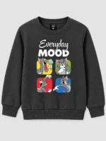 Kids’ Charcoal Tom Sweet Shirt (CODE:KSS017) - Image 2