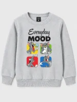 Kids’ Grey Tom Sweet Shirt (CODE:KSS002) - Image 2
