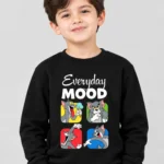 Kids’ black Tom Sweet Shirt (CODE:KSS008)