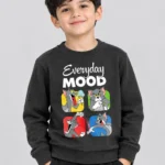 Kids’ Charcoal Tom Sweet Shirt (CODE:KSS017)