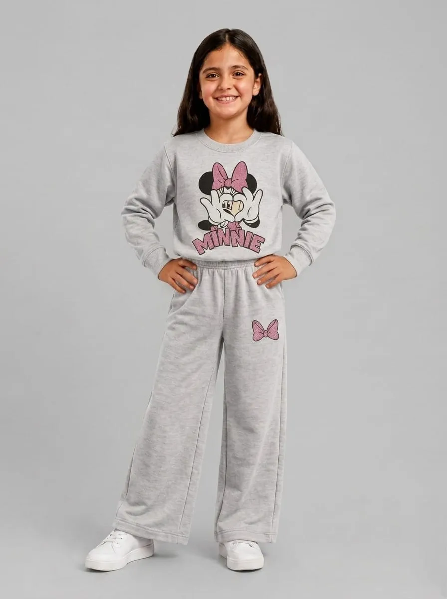 WhatsApp Image 2026-09-03 at 16.41.15 (1) Premium Girls’ Tracksuit (Minnie-lightgrey) - Image 1