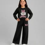 Premium Girls’ Tracksuit (Minnie-Black)