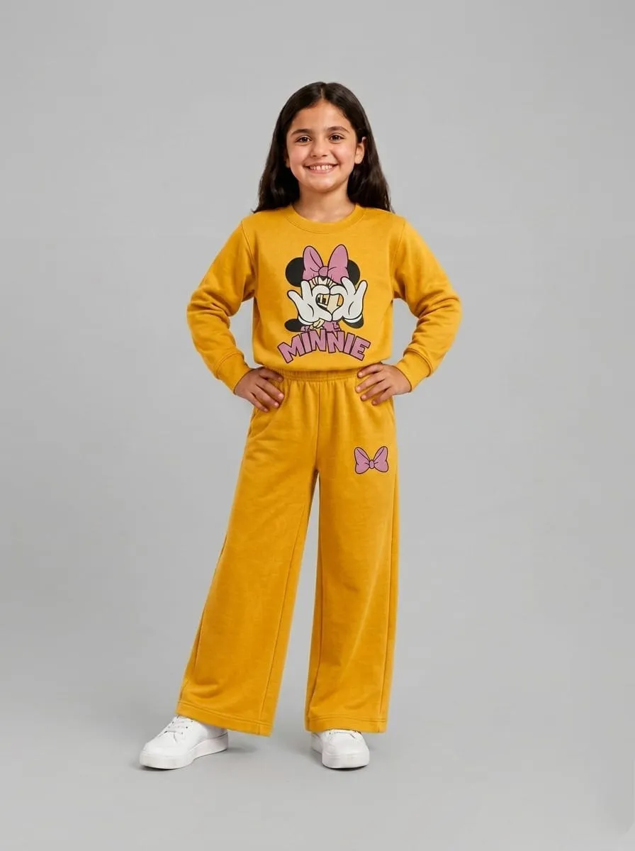 WhatsApp Image 2026-09-03 at 16.41.16 Premium Girls’ Tracksuit (Minnie-Yellow) - Image 1