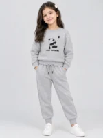 Kids’ cute panda Tracksuit (CODE:GTS031)