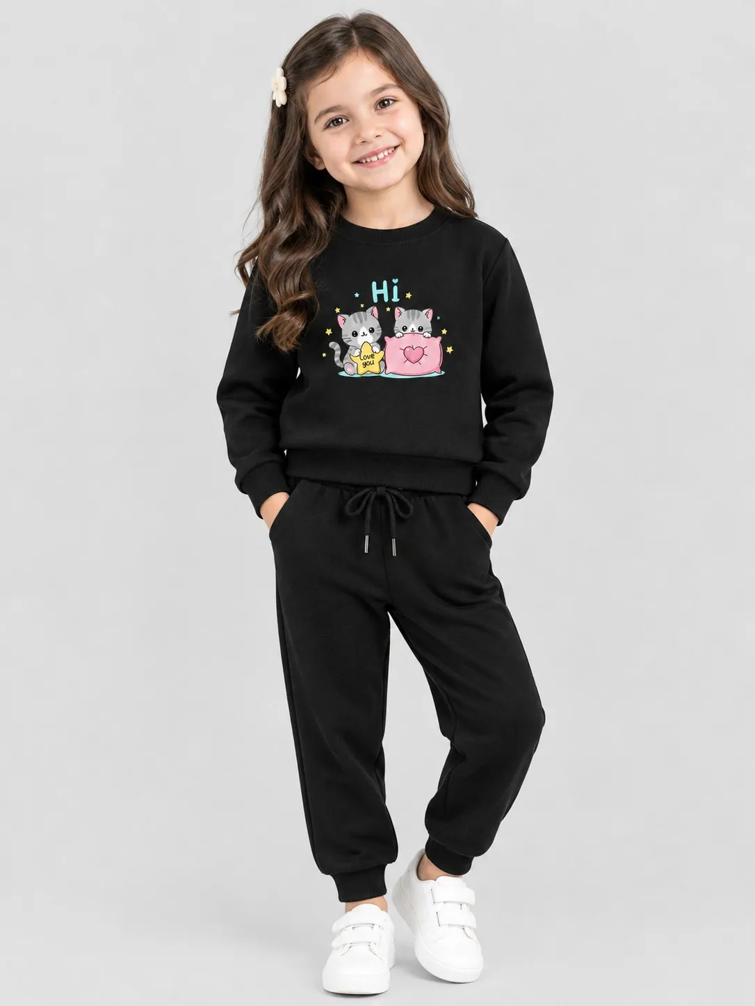 aaed971b-ae4b-4ec8-bbff-9fe94edc5d40 Kids’ Cute Cat Tracksuit (CODE:GTS025) - Image 1
